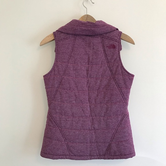The North Face Pseudio Puff Vest Purple - Picture 4 of 7